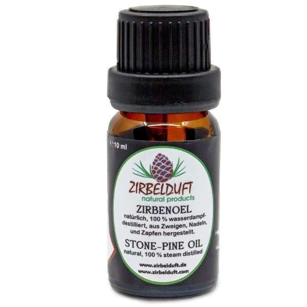 Zirbenöl naturrein | 10 ml | Ätherisches Öl aus der Zirbelkiefer